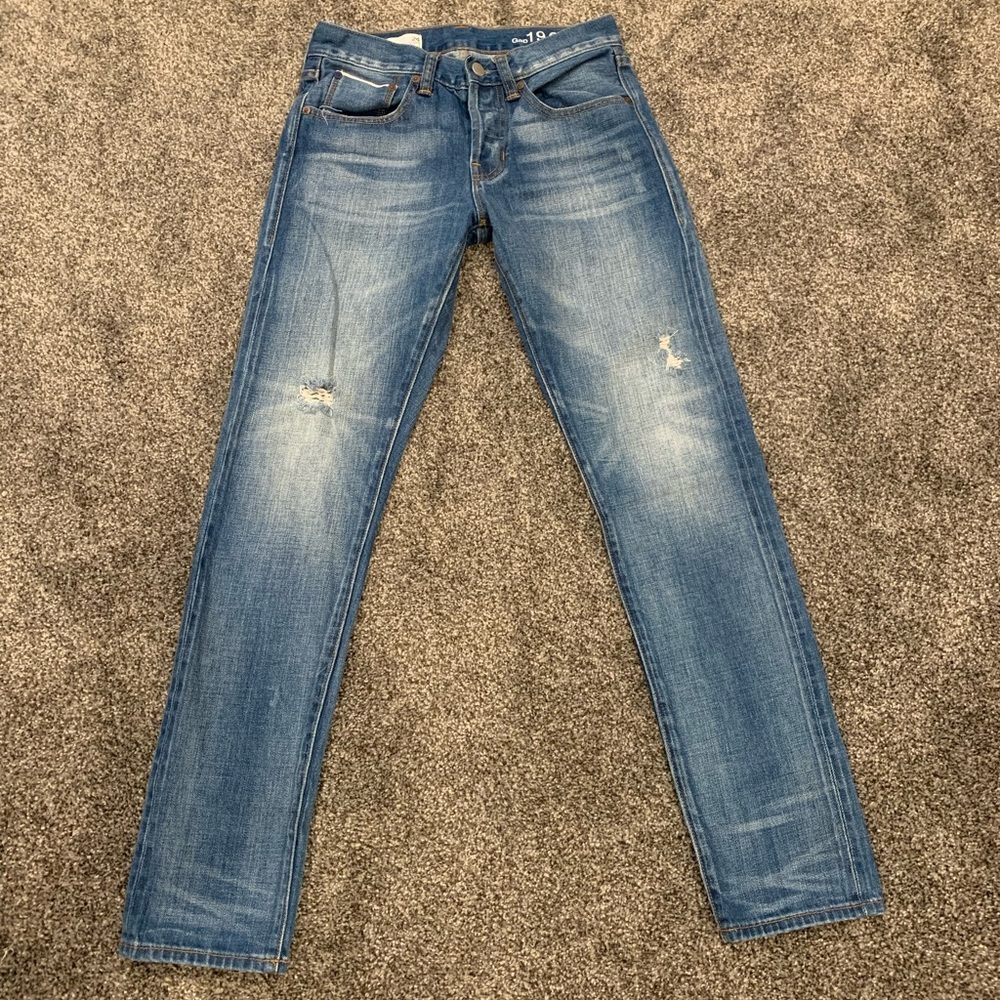 Gap 1969 original fit skinny jeans 24